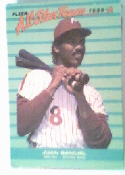1988 Fleer All-Stars Baseball Cards    010      Juan Samuel